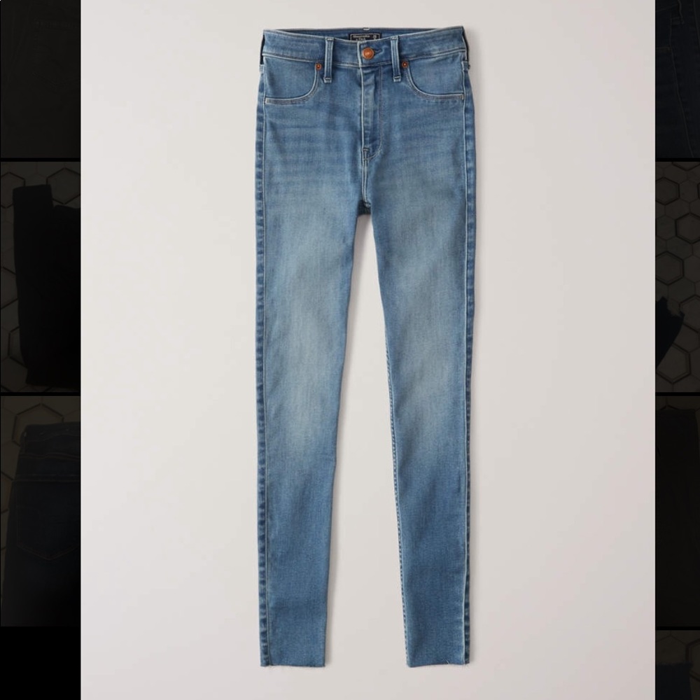 Abercrombie & Fitch Simone Hi Rise Jean Legging